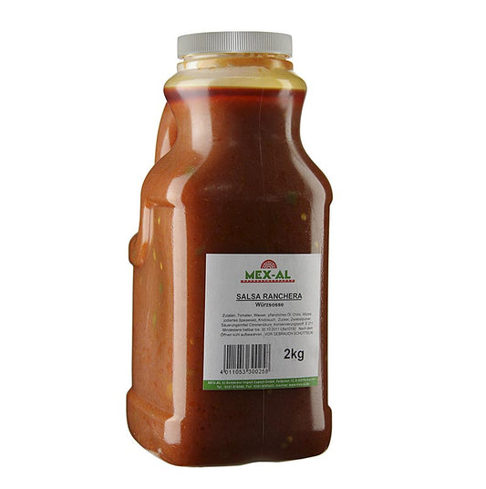 Salsa Ranchera Roja, röd kryddsås, 2 kg