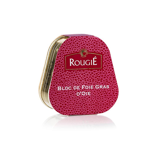 Gåsleverblock, Foie Gras, Trapez, halvkonserverad, Rougié, 75 g