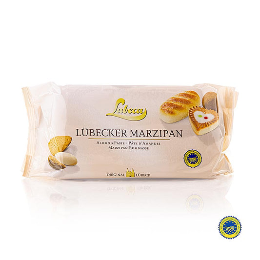 Rå marsipan g.g.A., MO MM, 52 % medelhavsmandlar, Lubeca, 1 kg