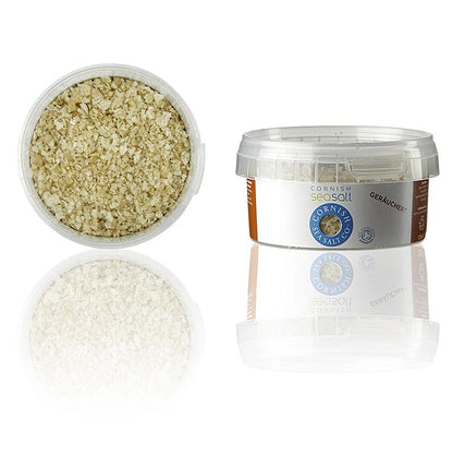 Cornish Sea Salt, rökt havssalt i flingor från Cornwall/England, 125 g