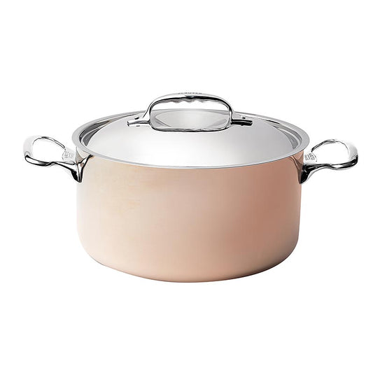 deBUYER "Prima Matera" induktionsgryta & lock, koppar-rostfritt stål, ø 20 cm, 1 St