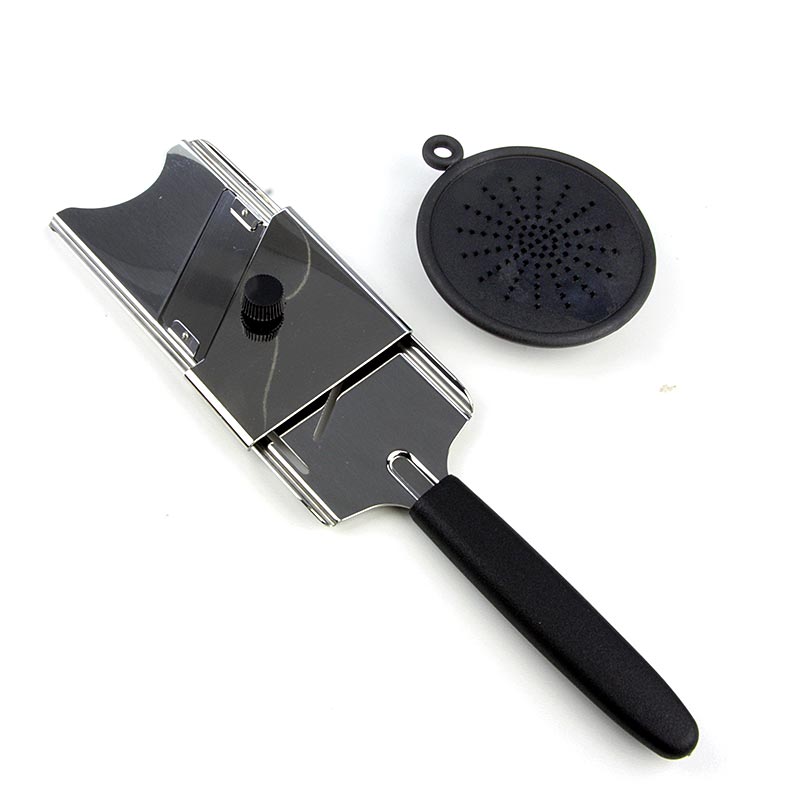 Finhöv med resthållare, rostfritt stål, Triangle Tools, 1 st