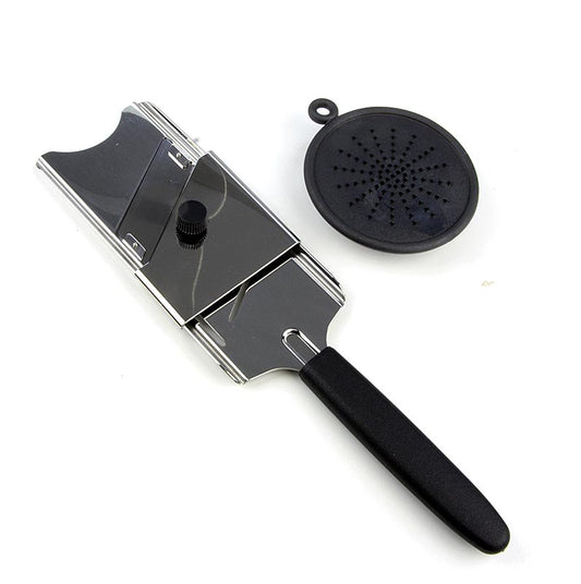 Finhöv med resthållare, rostfritt stål, Triangle Tools, 1 st
