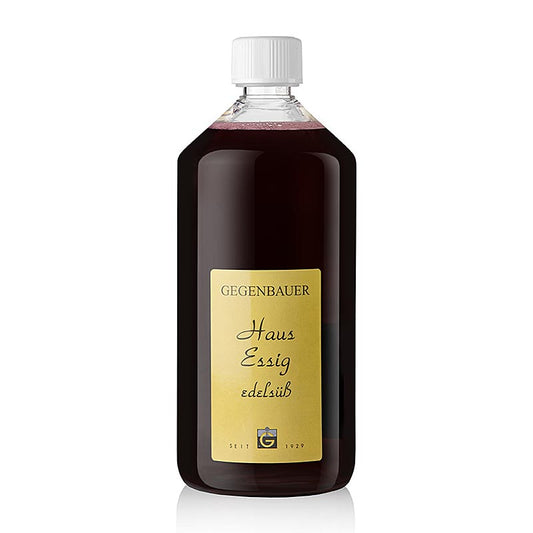 Gegenbauer Husets vinäger, edelsöt, röd, 5 % syra, 1 l