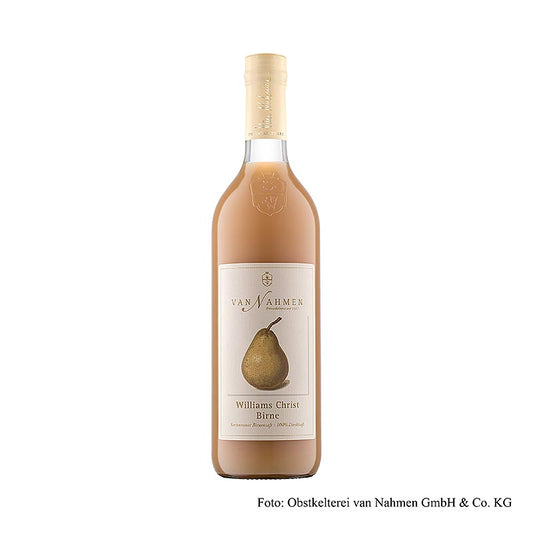 van Nahmen – Williams Christ päronjuice, 100 % direktpressad juice, 750 ml