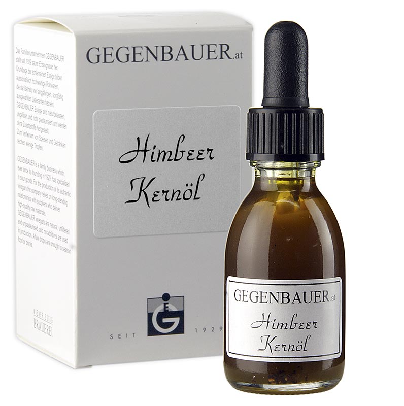 Gegenbauer Hallonfröolja, i pipettflaska, 30 ml