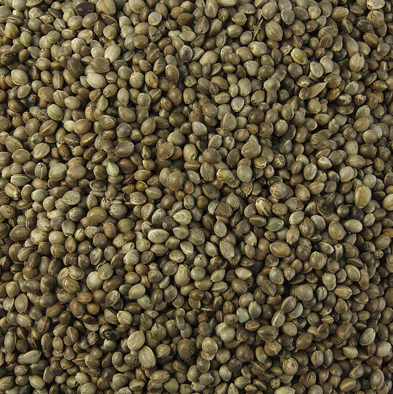 Hampafrön, oskalade, orostade, ekologiska, 1 kg