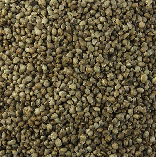 Hampafrön, oskalade, orostade, ekologiska, 1 kg