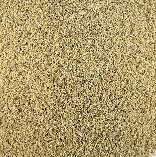 Vita vallmofrön, hela, 1 kg