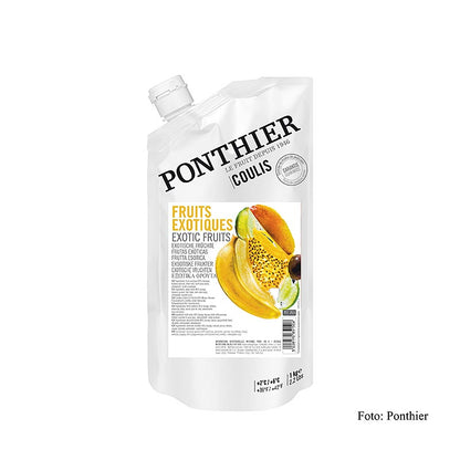 Ponthier Coulis / sås – exotiska frukter, med socker, 1 kg