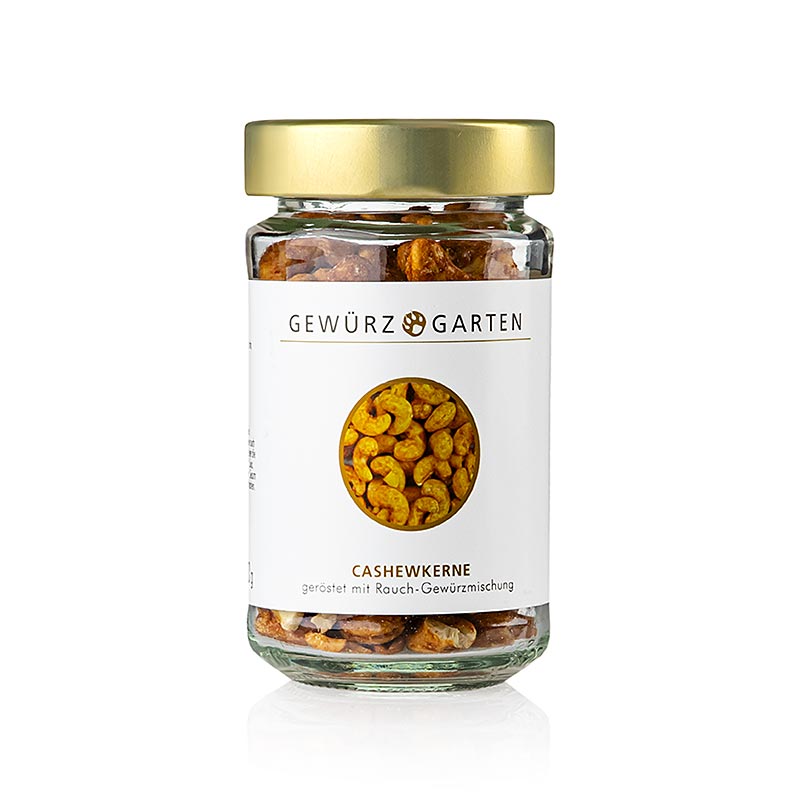Gewürzgarten cashewnötter, hela, med rökt krydda, 110 g