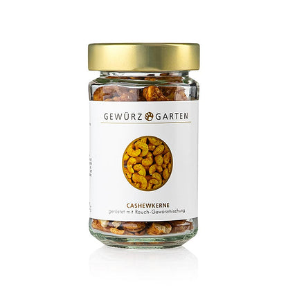 Gewürzgarten cashewnötter, hela, med rökt krydda, 110 g