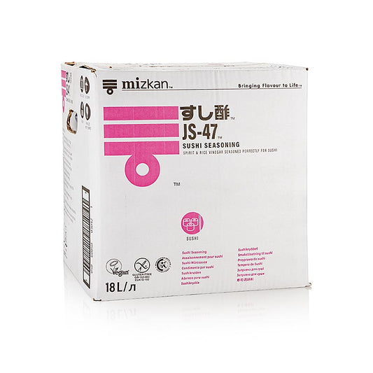 Sushi-Seasoning – ljus risvinäger med salt och socker, Mizkan, 18 l
