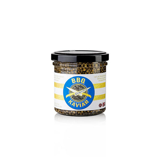 Kornmayer – BBQ-kaviar (senap), av svarta senapskorn, 160 ml