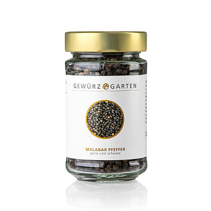 Gewürzgarten Malabarpeppar, svart, hel, 120 g
