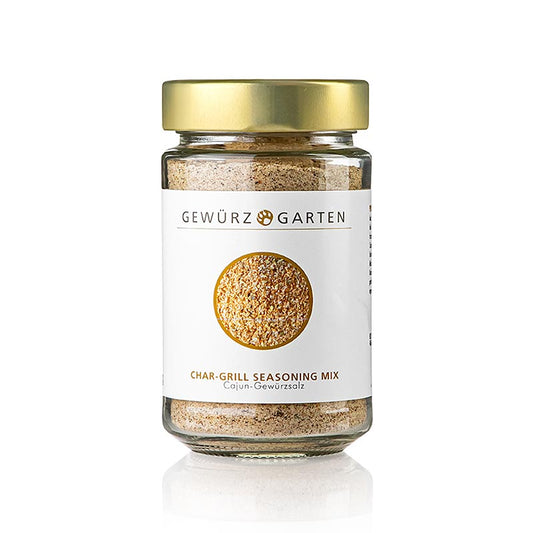 Gewürzgarten Char Grill Seasoning Mix, Cajun-kryddsalt, 180 g