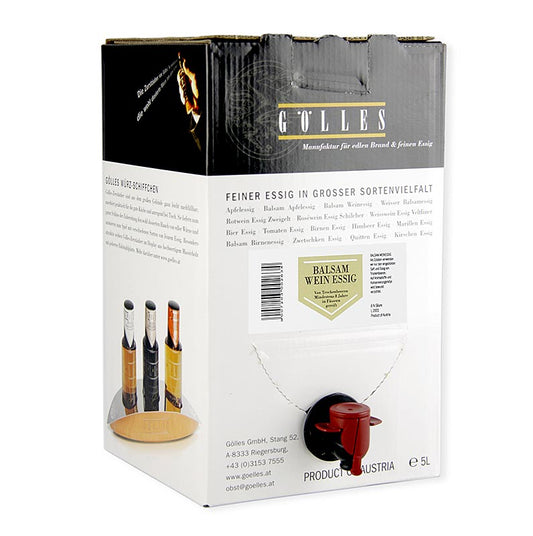 Gölles balsamvinäger, Trockenbeerenauslese, 6 % syra, 5 l