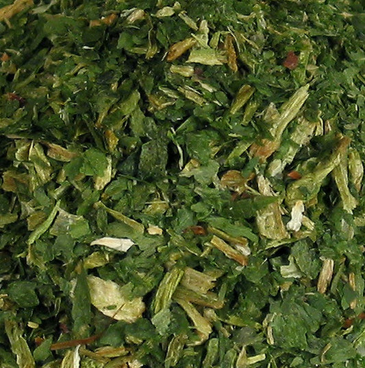 Ramslöksblad, torkade, skurna, ekologiska, 100 g
