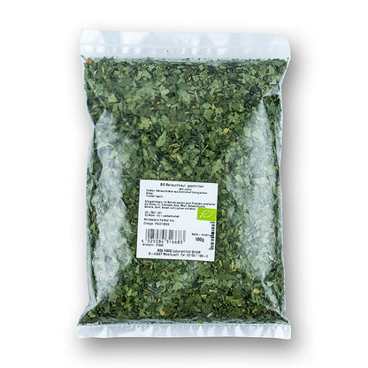 Ramslöksblad, torkade, skurna, ekologiska, 100 g