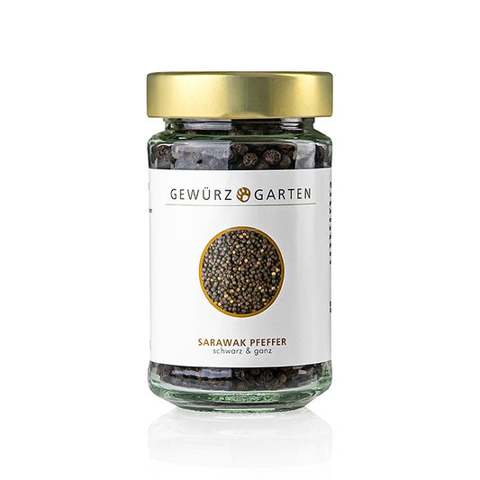 Gewürzgarten Sarawakpeppar, svart, hel, 130 g