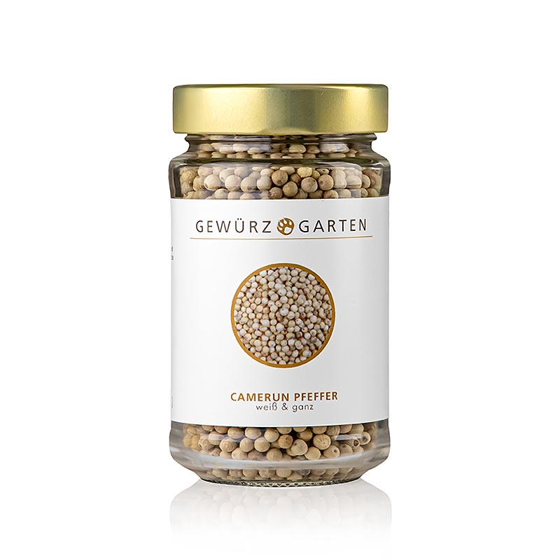 Gewürzgarten Kamerunpeppar, vit, hel, 150 g