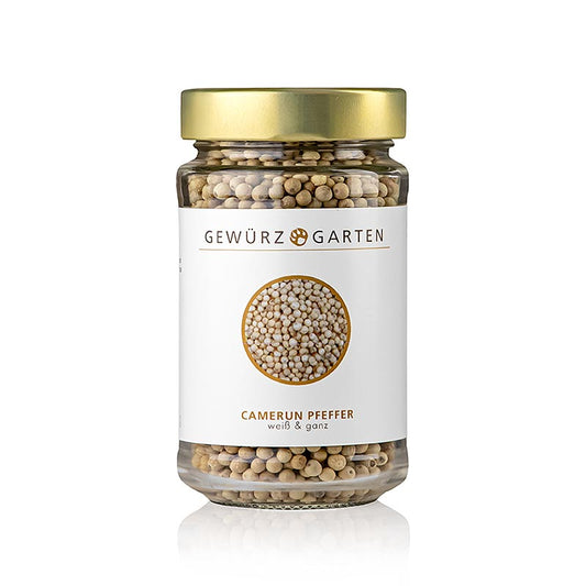 Gewürzgarten Kamerunpeppar, vit, hel, 150 g