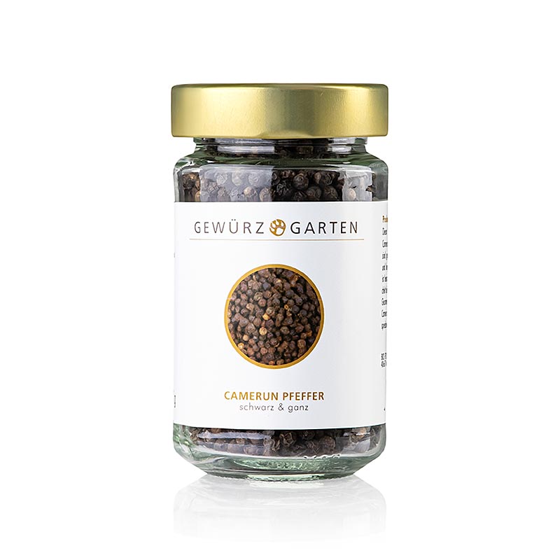 Gewürzgarten Kamerunpeppar, svart, hel, 125 g