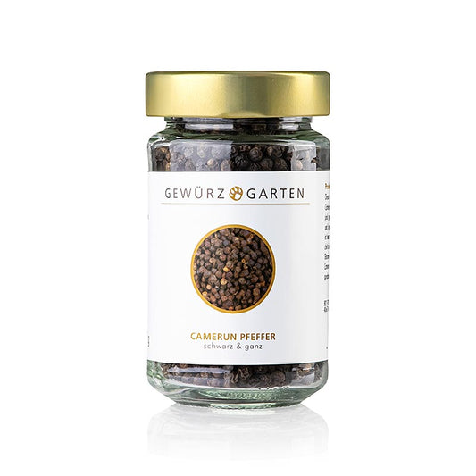 Gewürzgarten Kamerunpeppar, svart, hel, 125 g
