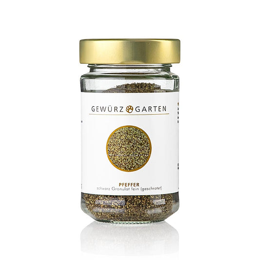 Gewürzgarten Peppar, svart, finmalen, 100 g