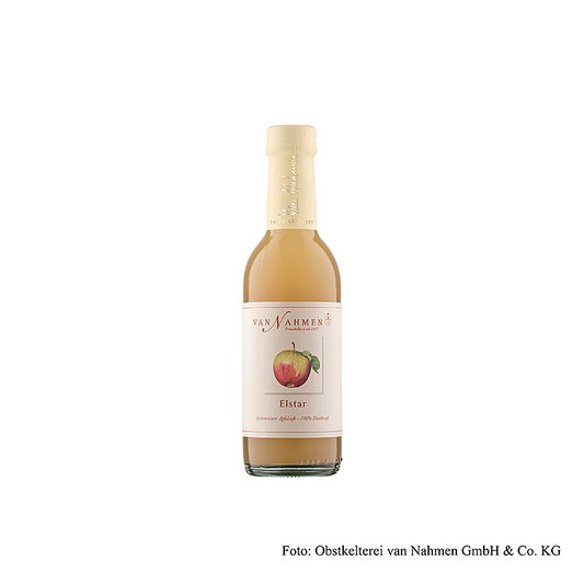 van Nahmen – Elstar äppeljuice, 100 % direktpressad juice, ekologisk, 250 ml