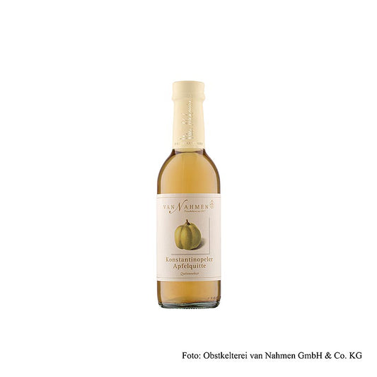 van Nahmen – Konstantinopeler äppel-kvittennektar, 85 % direktpressad juice, 250 ml