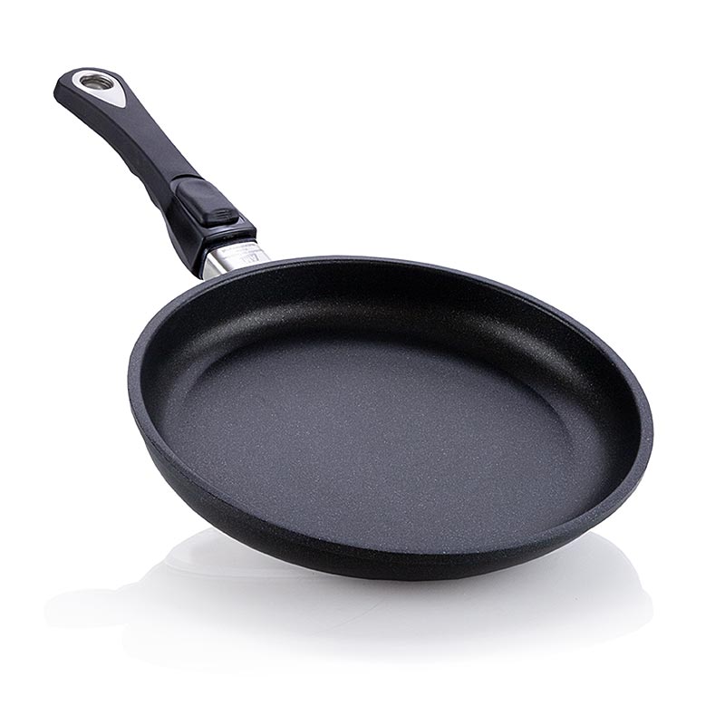 AMT Gastroguss, stekpanna, ø 24 cm, 4 cm hög, med avtagbart handtag, 1 st