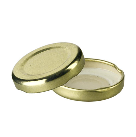 Lock, guld, till sexkantigt glas, 43 mm, 45,47,53 ml, 1 st