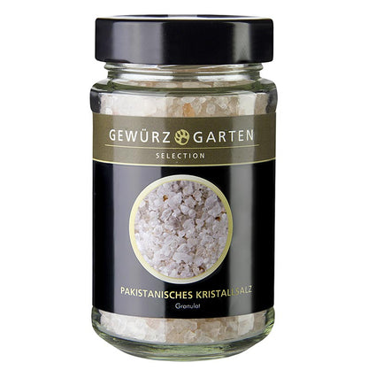 Gewürzgarten Pakistanskt kristallsalt, granulat för saltkvarn, 260 g