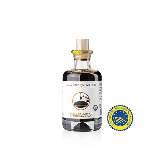 Gewürzgarten Aceto Balsamico di Modena g.g.A., dekorativ flaska, 100 ml
