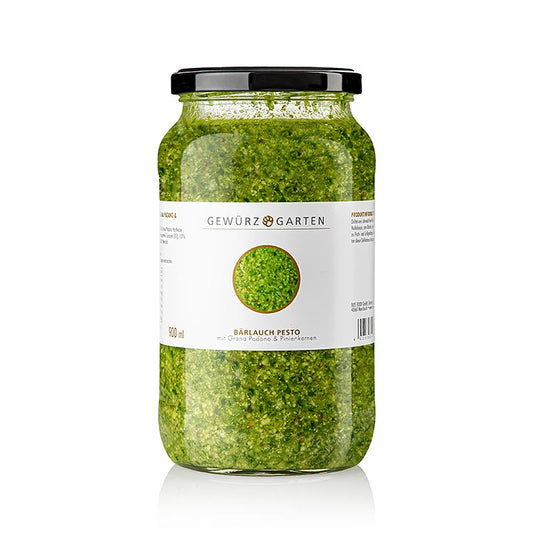 Gewürzgarten ramslökspesto, 900 ml glas (SA), 900 ml