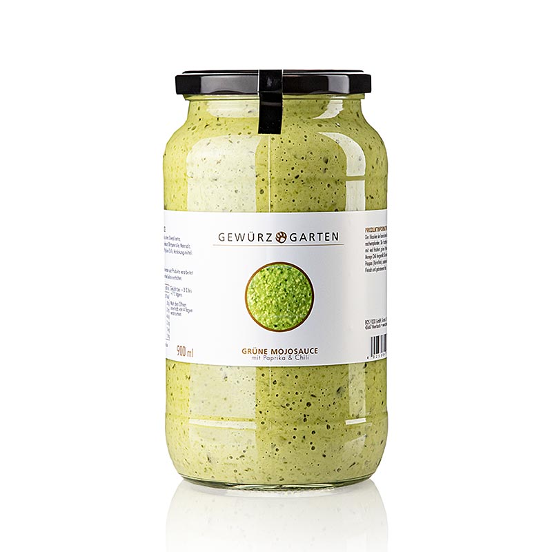 Gewürzgarten Grön Mojosås, med paprika, chili och bladpersilja, 900 ml