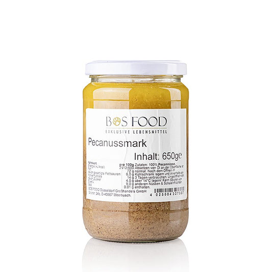 CHEF FOOD Pekannötsmassa, 100 % massa utan tillsatser, 650 g