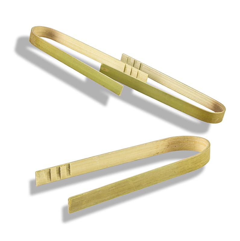 Bambu-fingerfoodtång (pincett), för snacks, natur, 9 cm, 100 st