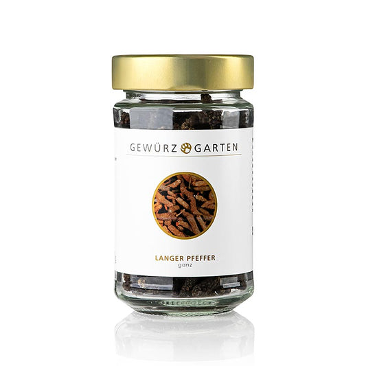 Gewürzgarten Långpeppar – stavpeppar, balinesisk peppar, bengalisk peppar, 90 g