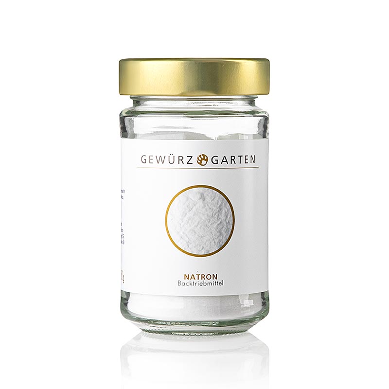 Gewürzgarten Natron – natriumbikarbonat, som bakpulver, E 500 (bakpulver), 230 g