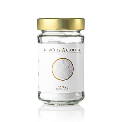 Gewürzgarten Natron – natriumbikarbonat, som bakpulver, E 500 (bakpulver), 230 g