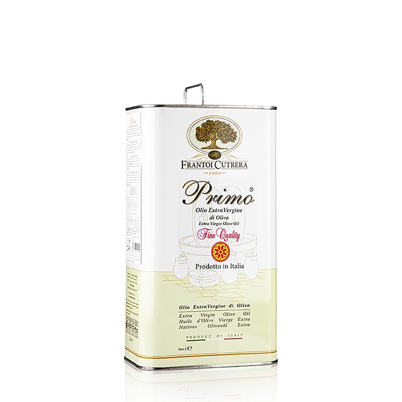Extra jungfruolja, Frantoi Cutrera "Primo Monti Iblei", 100 % Tonda Iblea, 3 l
