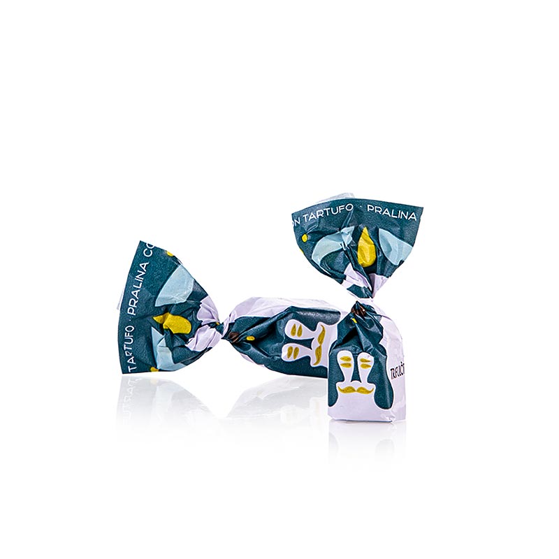 Tartuflanghe Mini-tryffelpraliner "trifulòt", Dulcis Tuber, sommartryffel (teal), 1 kg