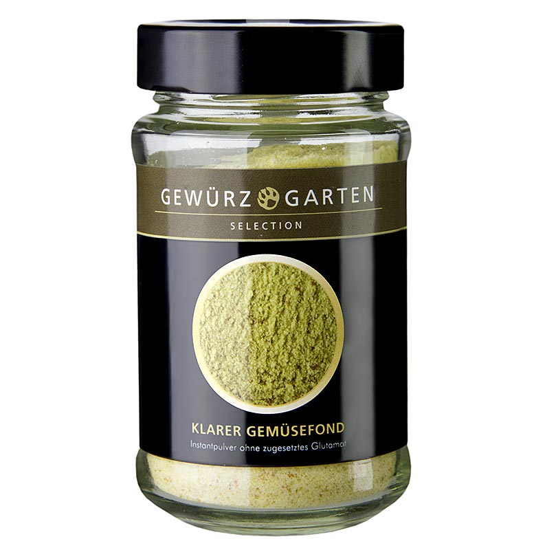 Gewürzgarten Klar grönsaksbuljong, pulver, utan tillsatt glutamat, 170 g