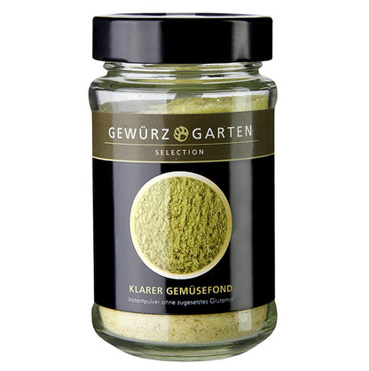 Gewürzgarten Klar grönsaksbuljong, pulver, utan tillsatt glutamat, 170 g