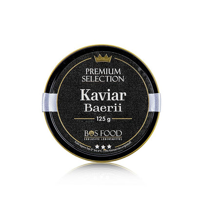 BOS FOOD Premium Selection Kaviar från sibirisk stör (Acipenser baerii), akvakul