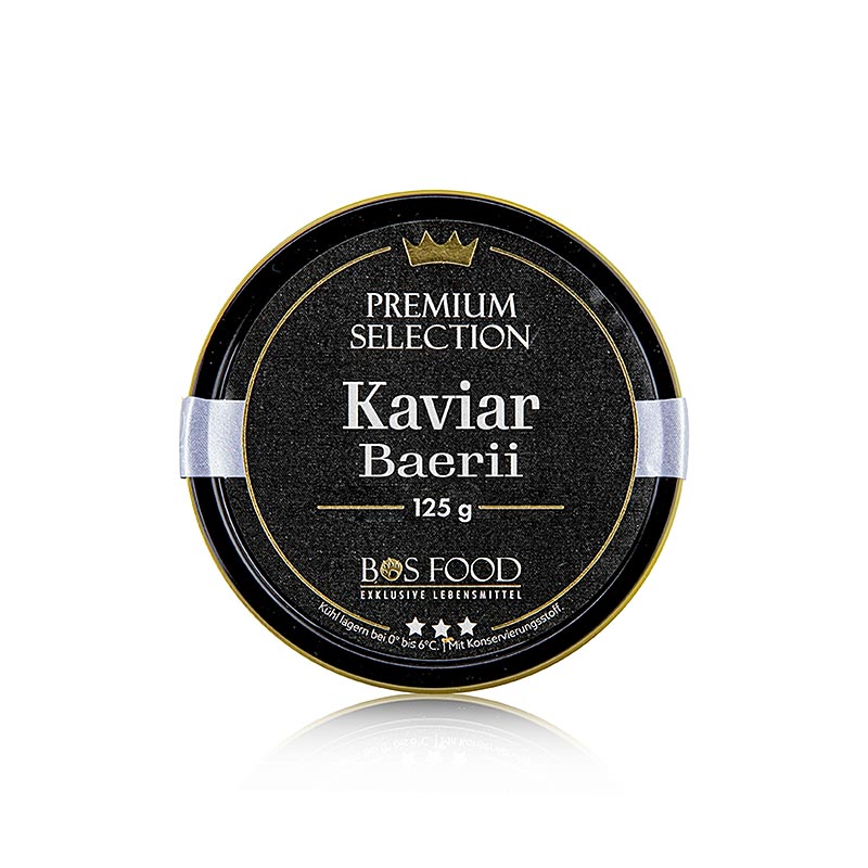 BOS FOOD Premium Selection Kaviar från sibirisk stör (Acipenser baerii), akvakul