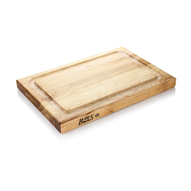 Boos Block skärbräda BBQ BD av lönn, 45,7x30,5x3,8 cm, med avrinningsränna, 1 st