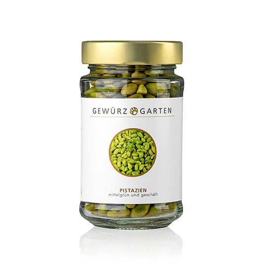 Gewürzgarten Pistagenötter, skalade, mellangröna – kökskvalitet, 150 g